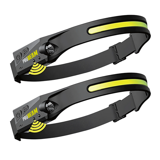2x Probeam Huvudlampa